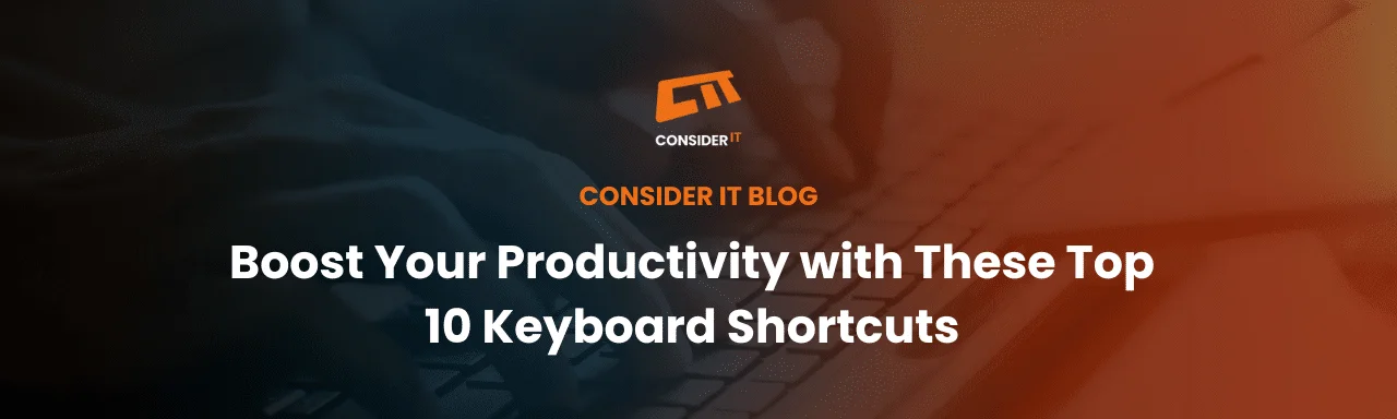 Boost Your Productivity with These Top 10 Keyboard Shortcuts